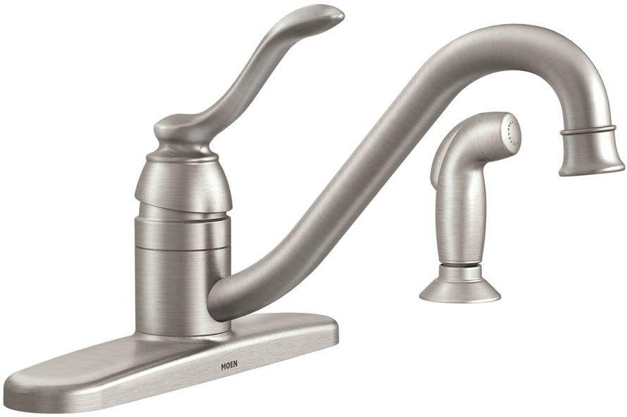 Moen 87690srs Kitchen Faucet With Side Spray From The Banbury