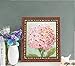 Cozy Hut Ribbon Embroidery Kit Handmade Flower Design for Beginner DIY Wall Decor Pink (No Frame)