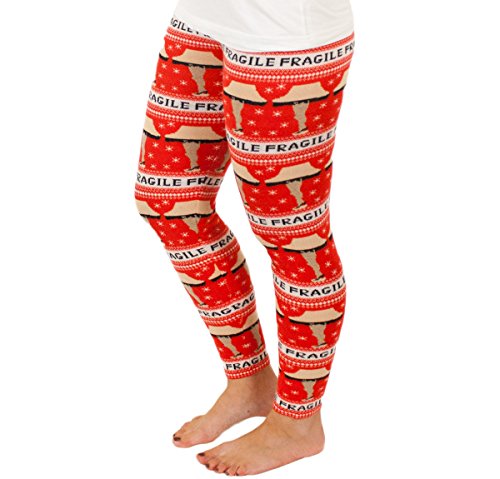 Sweggings Women's Christmas Story Leg Lamp Sweater Leggings