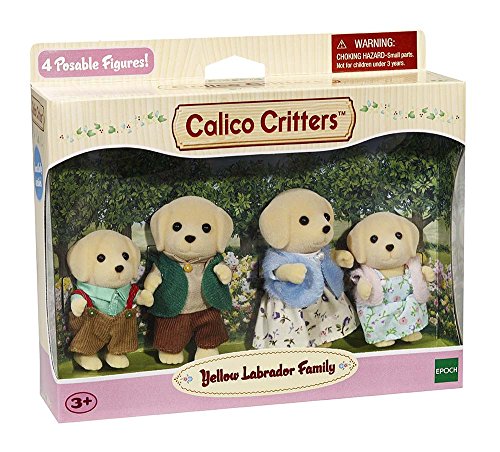 Calico Critters Yellow Lab Family
