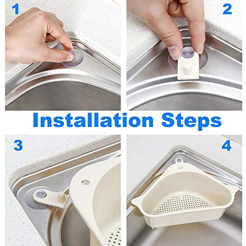 triangular sink drain shelf,sink strainer basket with microfiber