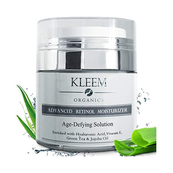 Retinol Face Cream with Hyaluronic Acid & Vitamin E - The Best Anti Aging Cream to Reduce Wrinkles & Age Spots Day…