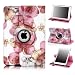 SPARIN Apple iPad Air Case - PU Leather Case Cover with Auto Sleep / Wake Feature for iPad Air / iPad 5 (5th Generation), 360 lucky flower