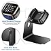 CAVN Charger Dock Compatible with Fitbit Versa 2, Charging Cable Dock Station Base Cradle with 4.5ft USB Cord Replacement Accessories for Versa 2 Smart Watch (Black)