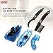 Arltb Bike Chain Scrubber Chain Brush Chain Gear Cleaner Bicycle Clean Tool Set Bike Maintenance Care Cleaner Accessories for Cycling Bikes Road Bikes Mountain Bikes MTB