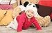 Change 1pc Fashion Cute Baby Kids Girls Boys Stretchy Warm Winter Panda Cap Hat Beanie (White)