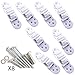 Furniture strap ULTIMATE BABY SAFETY | Best anti-tip anchor to secure TV, Dressers & Wall furniture - 8 Straps and FREE E-Book