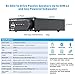 Bluetooth 5.0 Amplifier Stereo Receiver 2.1 Channel Audio Amp & U-Disk Music Player, Class D Wireless Integrated, for Home Audio System/Powered Subwoofer with Remote Control 50W x2 – Fosi Audio BL10Cthumb 1