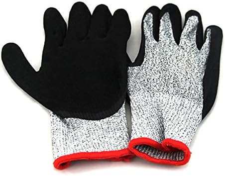 Cut Resistant Gloves, Level 5 Protection Safety Work Gloves for Gardening, Kitchen, Outdoor