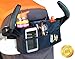 Momwize stroller organizer (Black) fits oversized phones and wider stroller handlebars-Water resistant, insulated cup holders, extra storage capacity and converts to a diaper bag