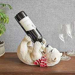 True Cheery Cub Polyresin Wine Bottle Holder