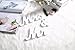 jollylife Vintage Affair MR & MRS White Wooden Letters Wedding Decoration/Present