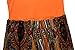 Aphratti Women's Bohemian Sleeveless Maxi Long Dress with Elastic Waistband X-Large Orange Print