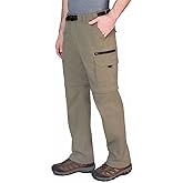 BC Clothing Men’s Convertible Pant with Stretch,Variety (LX30, Sand)