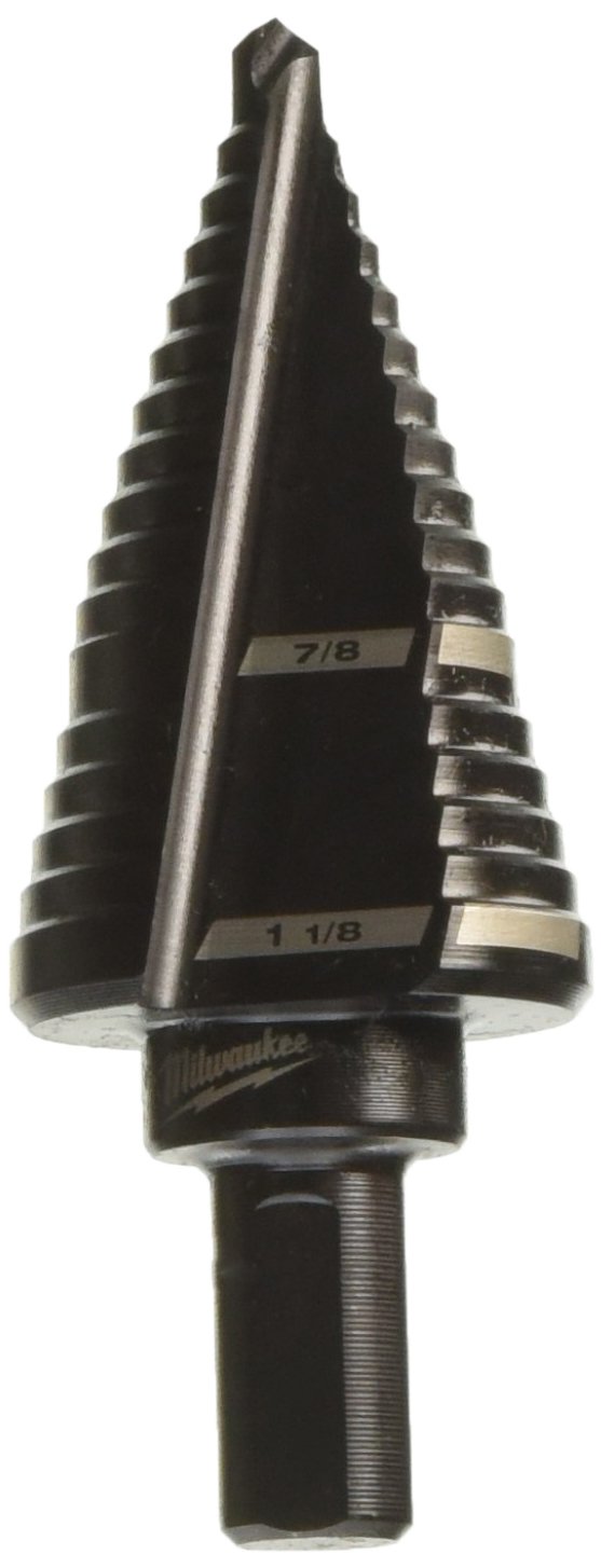 Milwaukee Electric Tool 48-89-9209 Electric Step Drill Bit, No 9, Silver metallic