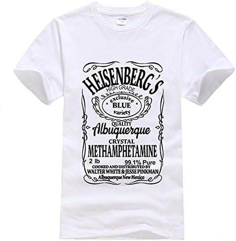 HanHent Breaking Bad Hermanos Walter White Cook T Shirt Men Heisenberg Fairy Tail (XL)