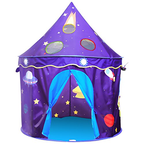 Homfu Kids Play Tent Castle Playhouse For Children Perfect Gift for Boys Girls Child
