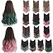7JHH WIG Hair Extensions Clip In Human Hair Curly Wave Synthetic Wig for Women 13 Colorsthumb 1