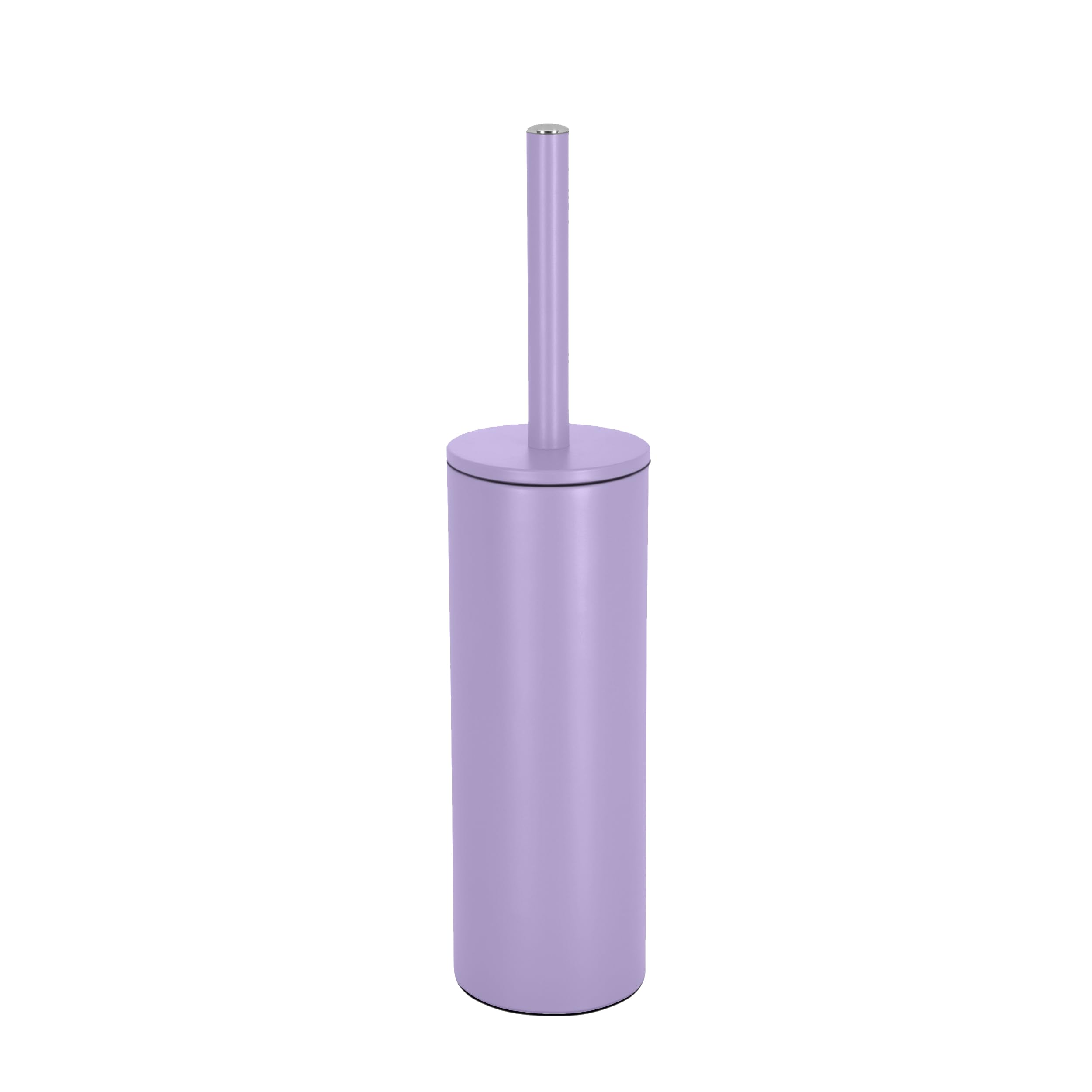 Spirella Akira Toilet Brush with Holder Stainless Steel Lavender Matt
