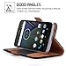 Moto G5 Plus Case, WWW [Crocodile Pattern] RFID-Resisting Premium PU Leather Wallet Case Flip Phone Case Cover with Card Slots for Moto G5 Plus Black