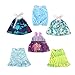 WakaoFeeling 6 Pack Baby Doll Clothes Outfits for Sweet 10 - 12 Inch Baby Doll Girl,Alive Accessories Clothing Dresses Jumpsuit for Baby Dolls