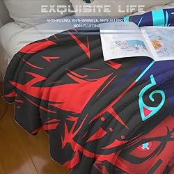 kzeuhsn 60"x50" Anime Character Throw Blanket for