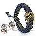 CooB EDC Paracord Bead, Pendant, Charm Zipper Pull GLADIATOR HELMET. DIY Hand-Casted Metal Amazing Beads Pendants Charms for Paracord Bracelet Knife Flashlight Keychain Lanyard (1pcs/Lot)