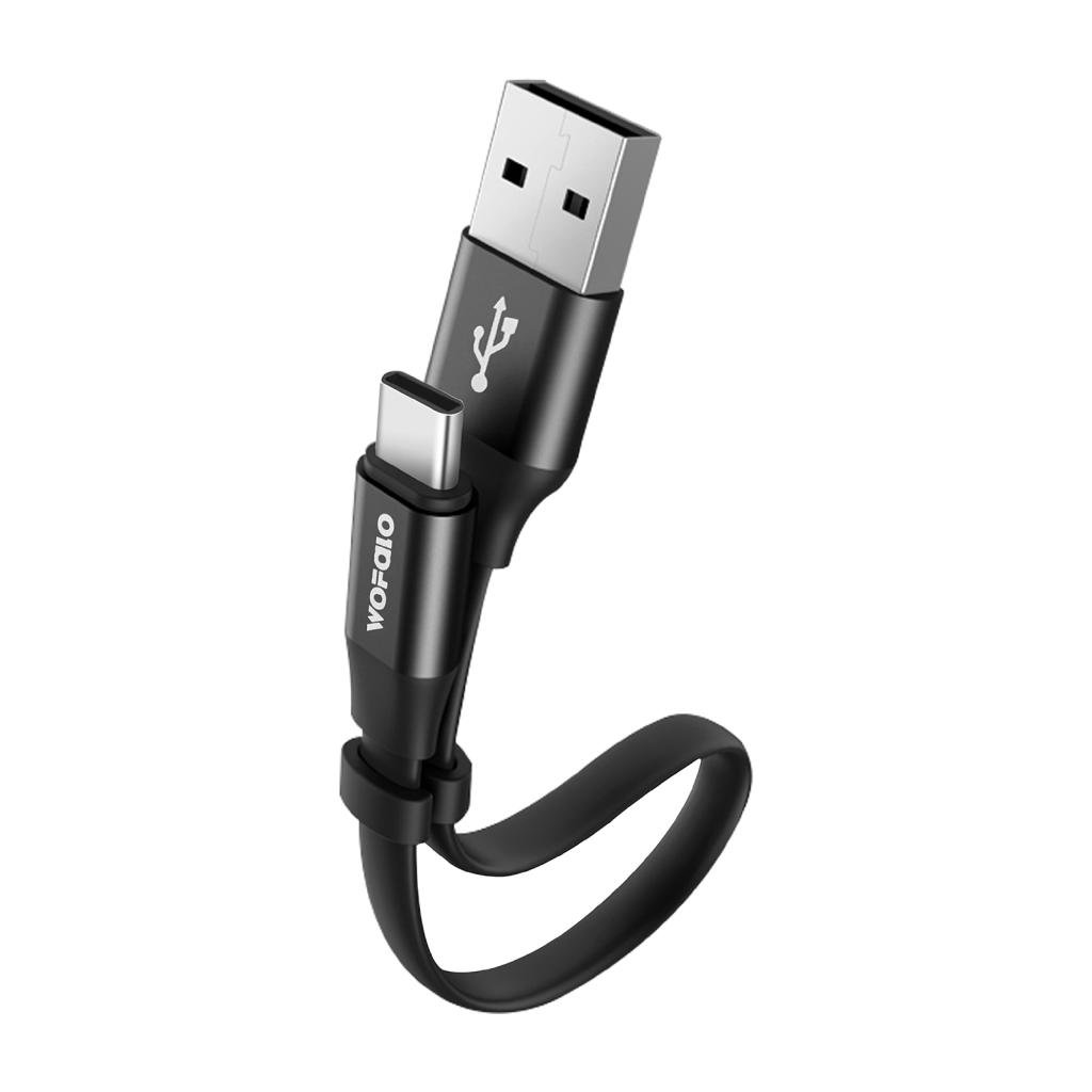 Cable Tipo C Corto Wofalo FT cm Carga Rapida para Power Bank