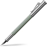 Graf von Faber-Castell Guilloche Sage Green Fountain Pen - Fine