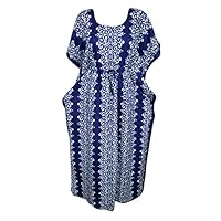 Mogul Womens Caftan Long Kimono Dress Sleepwear Kimono Maxi Dress Holiday Gift