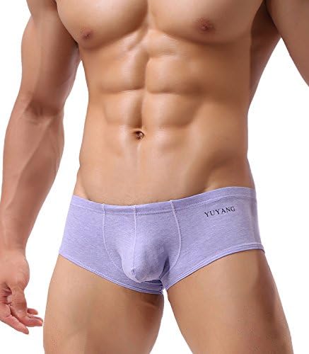 - YU 8028 Men's Colored Cotton Briefs Shorts Boxer Briefs Underwear