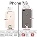 LAMEEKU iPhone SE(2022) iPhone SE(2020) iPhone 7/8 Case Wallet RFID Blocking Leather Credit Card Slot Holder Cover with Zipper Wallet, Protective for Apple iPhone 7/8/SE2/SE3 4.7 inch - Rose Gold