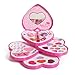 IQ Toys Little Fairy Princess Washable Makeup and Nail Heart Palette with Mirror