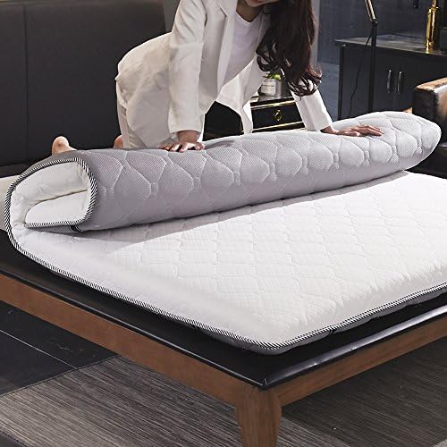 SANDM Thicken Memory Foam Tatami Mattress, Hypoallergenic Folding Mattress Ultra Soft Mattress Pad Double Fiber Mattress Topper Home-A 100x200cm(39x79inch)