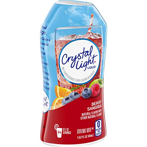 Crystal Light SugarFree Berry Sangria Zero Calories Liquid Water