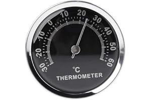 Drink - Mini 58mm Car Thermometer Mechanical Analog Temperature Gauge with Paste Sticker