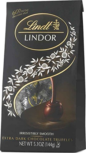 Lindt LINDOR 60% Extra Dark Chocolate Truffles
