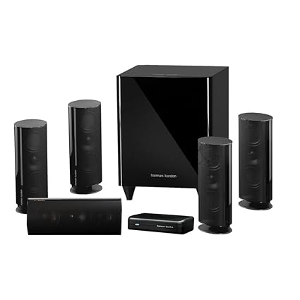 Harman/Kardon 5.1-Channel Home Theater Lautsprecher System – schwarz