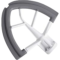 Flex Edge Beater for KitchenAid Tilt-Head Stand Mixer, 4.5-5 Quart Flat Beater Paddle with Flexible Silicone Edges Bowl Scrap