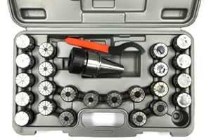 HHIP 3900-4042 ER-40 CAT 40 V-Flange 25 Pieces Spring Collet Chuck Set