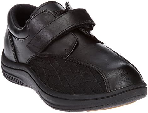 InStride Vanessa Women's Comfort Therapeutic Extra Depth Casual Shoe: Black 6.0 Medium (B) Velcro