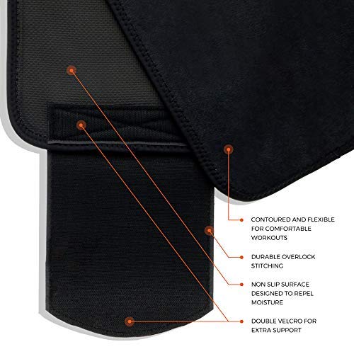 TNT Pro Series Waist Trimmer Weight Loss Ab Belt - Premium Stomach Fat Burner Wrap and Waist Trainer (X-Large, Yellow)