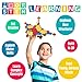 USA Toyz Quarks STEM Building Toys Construction Set - 160 Pc Educational Engineering Toys for Kids with Multilink Spheres, Rods and Panels