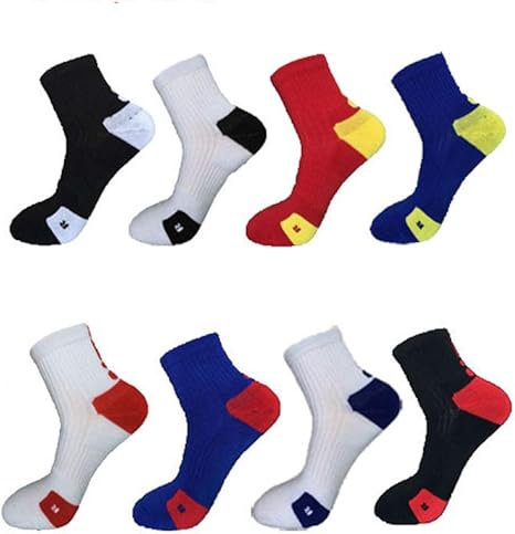 Amazon Co Jp コンプレッションソックス カラーカップルソックスコットン厚めスキーアスレチックソックス快適抗菌スポーツソックス ユニセックス冬 8ペアパック 男女兼用 ホーム キッチン