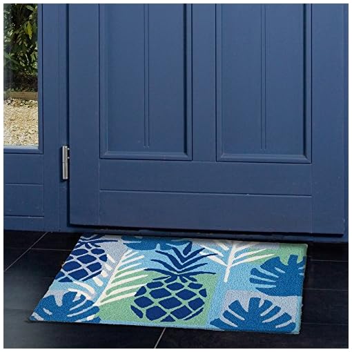 Pineapple Themed Rug Fruit Themed Rug Palm Leaves Rug Jellybean Rug