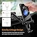 AINOPE Cell Phone Holder for Car, Universal Dashboard Cell Phone Holder Gravity Auto-Clamping Car Cradle Mount Adjustable Car Holder Compatible iPhone X/ 8/7/ 6s/ Plus, Samsung Note 9/ S9/ S8/ S7/ S6
