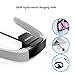 Fitbit Alta HR Charger 2 Packs, Swees 1m / 3.3ft Replacement USB Charger Cable Cord Charging Cradle Dock Adapter for Fitbit Alta HR Heart Rate, Black