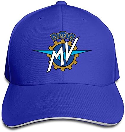 MV Agusta Logo Snapback Hat Fitted Sandwich Cap Hat