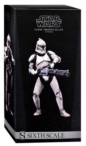 Sideshow Star Wars The Clone Wars Clone Trooper Veteran 1/6 Scale 12