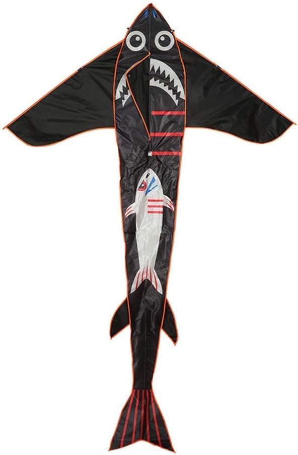 Lxhff 1.8 Meters Giant Shark Kite, Handmade, Easy to